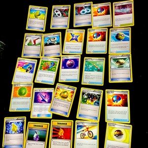 Making Space - 46 pcs Pokémon trainer card